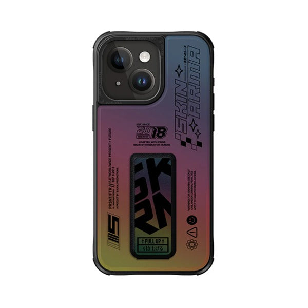 SkinArma iPhone 15 Kira Kobai Magsafe + Grip-Stand Case | Hologram SkinArma iPhone 15 Kira Kobai Magsafe + Grip-Stand Case | Hologram
